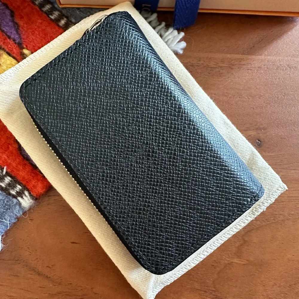 Louis Vuitton Zippy Coin Purse pouch Vertical Taiga Leather M30511 Box, dustbag - Picture 3 of 16